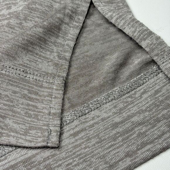 Lolë Heather Gray Lightweight Tee | Size M | Rayon-Blend Soft Scoop Neck - Picture 6 of 6